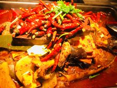 -探鱼·鲜青椒爽麻烤鱼(西南商都店)