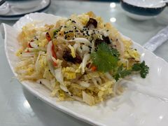 白菜拌海蜇-威海渔村(黄兴路店)