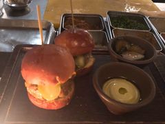 伊比利猪肉鹅肝汉堡-Ocean's Table 欧舍