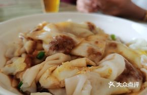 Stone-ground Egg and Pork Rice Noodle Roll