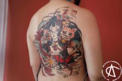 背部-AC TATTOO 纹身