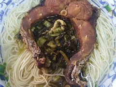 爆鱼雪菜面-隆轩面馆(嫩江路店)