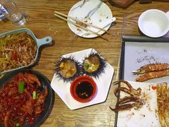 -潮庭·大连海鲜·炭火烧烤·扇贝王(大连店)