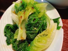 白灼罗马生菜-全牛匠·乐山跷脚牛肉(西单华威约饭街店)