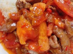 番茄猪扒饭-好好滋味茶餐厅