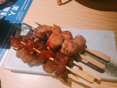 烤胶原牛蹄筋卷-舞漁日料美人胶原锅(陆家嘴中心店)