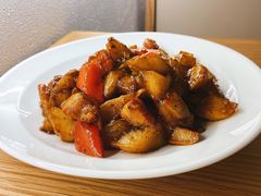 黑椒叉烧土豆丁-顺风汤馆·广府粤菜(江宸天街店)