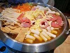 韩国拉面芝士火锅-玛嘻哒韩国料理炭火烤肉(莫邪路新天地店)