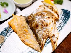 盐烤三文鱼头-古京·臻致料理(月湖店)