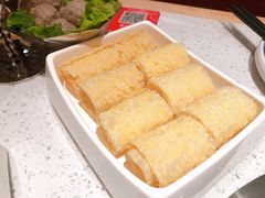 炸腐皮-左庭右院鲜牛肉火锅(环球港店)