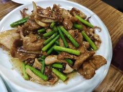 五花肉炒笔管-双合园·海鲜水饺青岛菜(万佳广场店)