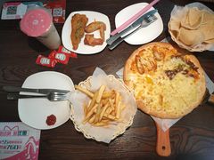 寻味环球四拼披萨-酷公社·榴莲披萨(太原街店)