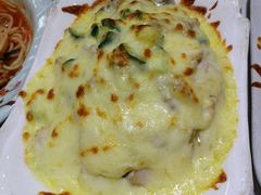 咖喱鸡肉蘑菇焗饭-蘑菇餐厅(小火瓦巷店)