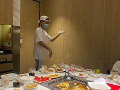 自助取餐区-海底捞火锅(长沙华创国际广场店)