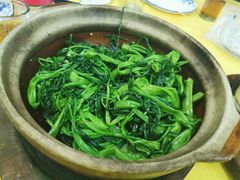 虾酱通菜-汤氏美食台山水步特色黄鳝饭(龙津东路店)