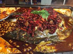 -探鱼·鲜青椒爽麻烤鱼(广州花都来又来店)