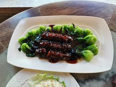 青菜炒海参-功德林(南京西路店)