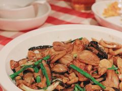橄榄油炒三种蘑菇-西贝莜面村(银泰创意城店)