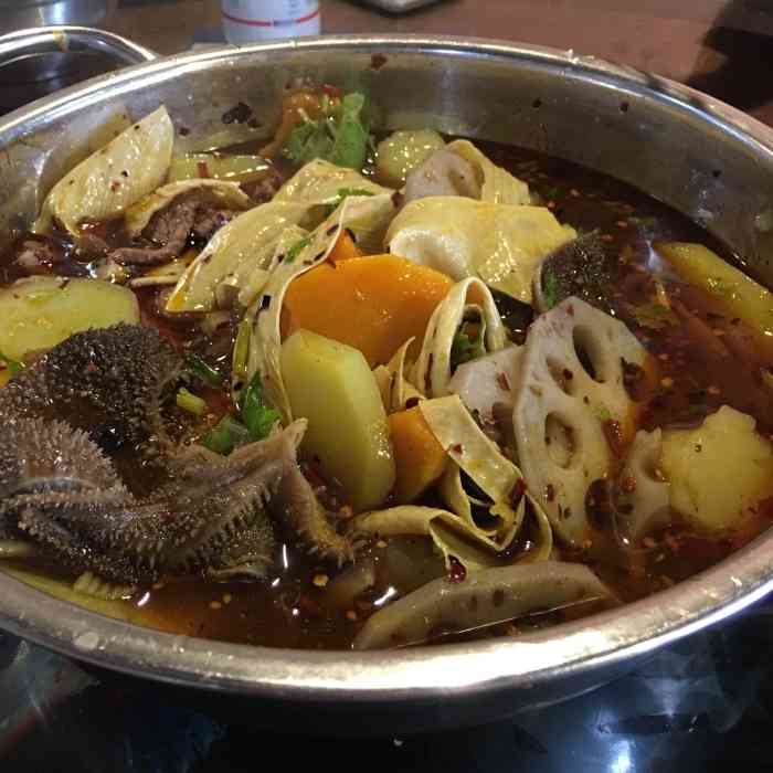 公社冒菜馆-"菜新鲜味道也不错,入味,还是值得看到推荐.