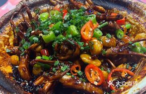 Frog Leg and Duck Tongue Baked Pot