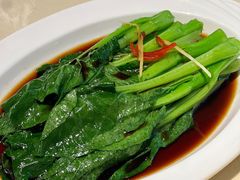 白灼广东芥兰-香港池仔记肠粉王(博多新记襄阳南路店)