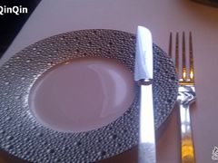餐具，挺大气的吧-云·酷 Atmosphere(国贸大酒店)