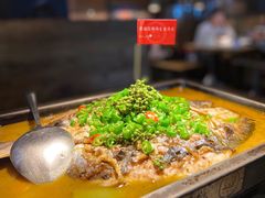-探鱼·鲜青椒爽麻烤鱼(西南商都店)