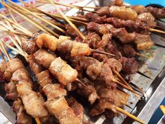 羊肉串-北京上庄水库尚野露天户外自助烧烤