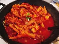 招牌辣鸡爪煲-HOTISLAND海鸡岛·韩国料理(江南西店)