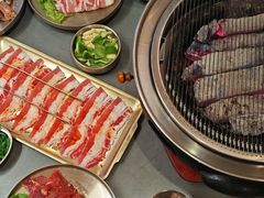 -围炉肉舍•炭烤活鳗•丹东海鲜烤肉(步行街店)