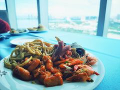乌冬面-黄金海景大酒店-旋转餐厅
