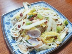海鲜炒粉干-福州人铭小吃