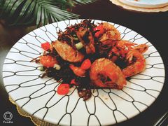 梅菜烧鲜虾-外滩1288花园丽舍