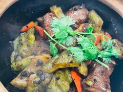 啫凉瓜牛仔骨煲-本味轩精品茶餐厅(黄山路店)