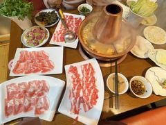 大盘精品羔羊肉-前门杨记·铜锅涮肉(王府井·故宫店)