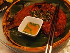 傣家香茅草烤罗非鱼-云腾食府·云南菜