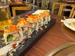 火抵三文鱼塔塔芝士寿司-御牛道日式烤肉料理(杭州万象城店)