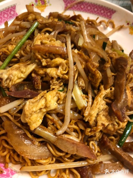 蜜汁叉烧炒出前一丁