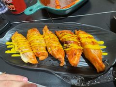 炸泡菜饺子-四喜后厨·白串烧烤朝鲜小酒馆(珠江路店)