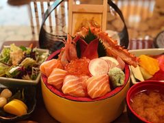 北海道生鱼盖饭定食-西村日本料理(香格里拉饭店)