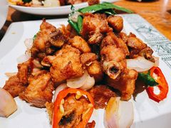 傣味柠檬香酥鸡-云海肴·汽锅鸡·云南菜(高德置地店)