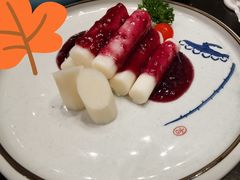 蓝莓酱汁脆山药-秦皇岛香格里拉·秦香阁