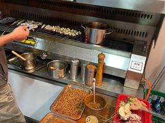 自助取餐区-野火鲜货烧烤(河边小院店)