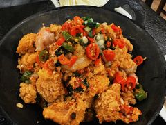 干锅鱼杂-湘肠香火锅店(团结湖店)