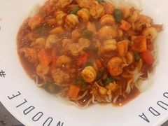 小龙虾尾拌面-友达面馆(海珠店)