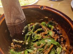皮蛋青椒擂茄子-费大厨辣椒炒肉(皇庭广场店)
