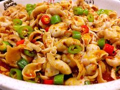 泡椒鱼杂拌面-老板恋上鱼(环山路店)