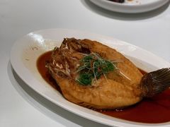 黄油花雕浸笋壳鱼-玫瑰厅上海菜(兴国路店)