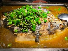 -探鱼·鲜青椒爽麻烤鱼(西南商都店)