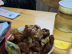 油条拌黄瓜-四禧精酿铜锅涮肉·烧烤工场(大明湖店)